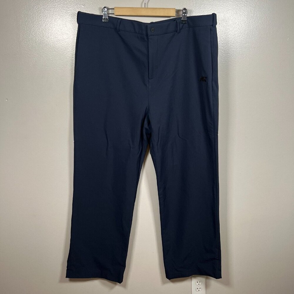 Parsons Xtreme Golf Pants Essential Comfort Mens Size 42 Navy Blue Performance